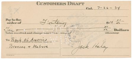 Lot #1075 Wizard of Oz: Jack Haley - Image 1