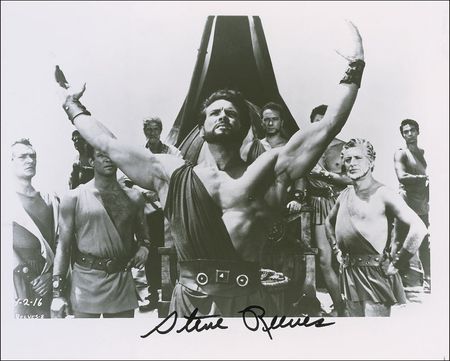 Lot #1037 Steve Reeves Signed Photographs - Image 1