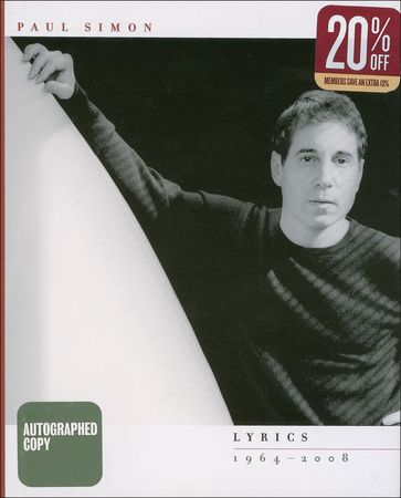 Lot #812 Paul Simon Book - Image 2