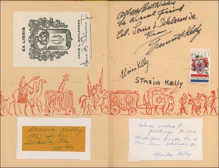 Lot #975 Emmett Kelly, Sr Book - Image 1