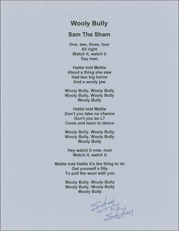 Lot #807 Sam the Sham Group Lot - Image 2