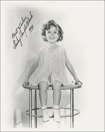 Lot #1059 Shirley Temple Signed Photographs - Image 1