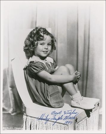 Lot #1059 Shirley Temple Signed Photographs - Image 2