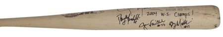 Lot #1118 Boston Red Sox Baseball Bat - Image 1