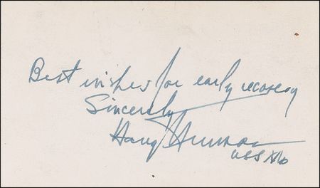 Lot #166 Presidents Signatures - Image 2