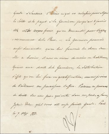 Lot #435 Napoleon: Napoleon lets troops take “all the payment they need”—an invitation to rape, murder, and pillage! - Image 2