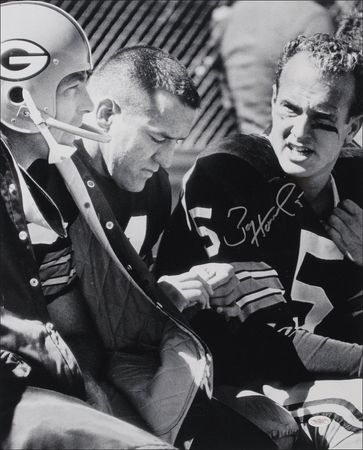 Lot #1300 Paul Hornung Jersey and Photograph - Image 2