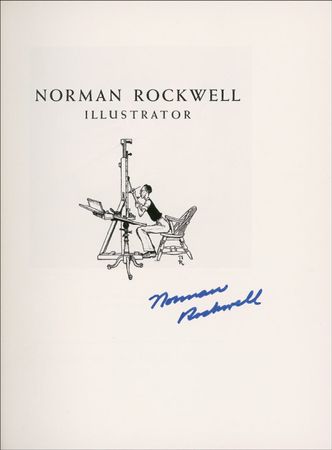 Lot #619 Norman Rockwell Book - Image 1
