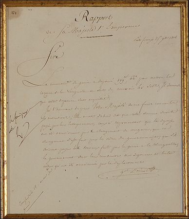 Lot #436 Napoleon: Napoleon, as France’s self-proclaimed emperor, grants a seldom-seen handwritten approval - Image 2