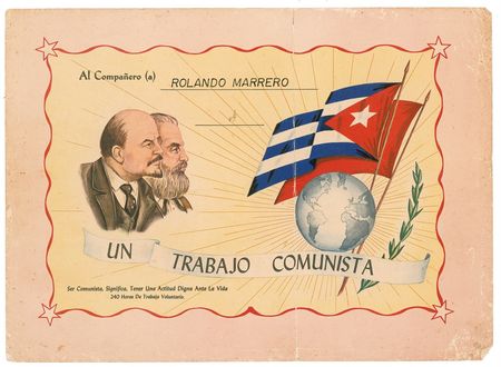 Lot #303 Ché Guevara: The great Cuban Marxist revolutionary thanks a volunteer for his efforts - Image 1