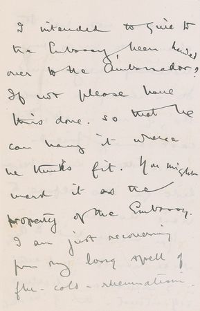 Lot #245 Lord Carnarvon: The financial backer of Tut?s discovery helps a friend find employment: ?You can tell Radford I have highly recommended him as a photographer ? to the Royal Commission for Ancient Monuments? - Image 3