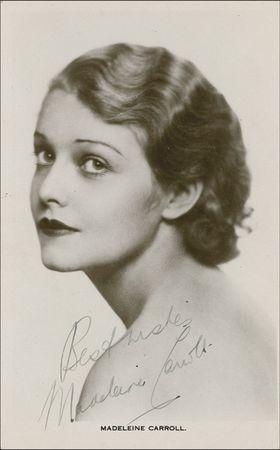 Lot #969 Madeleine Carroll Signed Photographs - Image 2