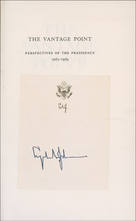 Lot #116 Lyndon B. Johnson Book - Image 1