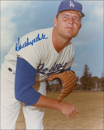 Lot #1270 Don Drysdale Signed Photographs - Image 1