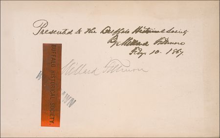 Lot #59 Millard Fillmore Book - Image 1
