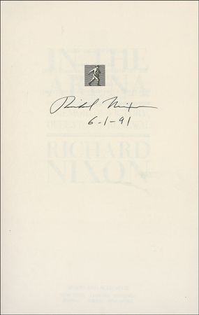 Lot #150 Richard Nixon Book - Image 1