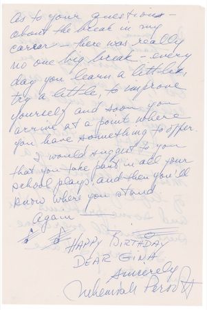Lot #1143 Nehemiah Persoff - Image 2