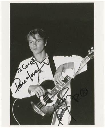 Lot #1145 River Phoenix: “Do what you love. If you like poetry, write it! I know I’m into it” - Image 1