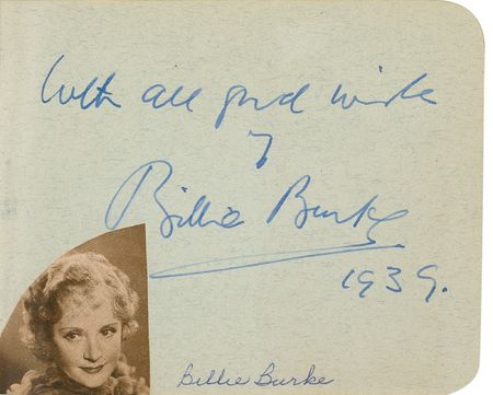 Lot #934 Autograph Album: Amazing array of 1930s Hollywood talent including Spencer Tracy, Chico Marx, and Lucille Ball - Image 1
