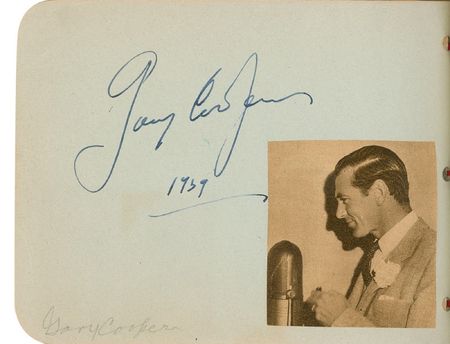 Lot #934 Autograph Album: Amazing array of 1930s Hollywood talent including Spencer Tracy, Chico Marx, and Lucille Ball - Image 5