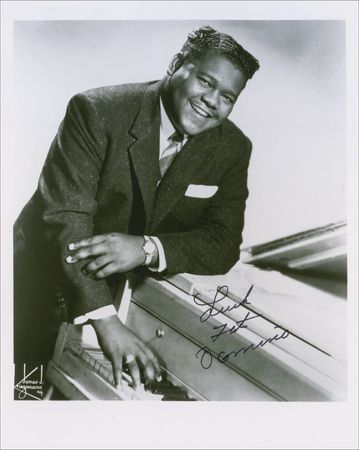 Lot #780 Fats Domino Signed Photographs - Image 2