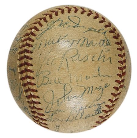 Lot #1350 NY Yankees Baseball - Image 3