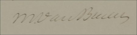 Lot #221 Martin Van Buren: President Van Buren approves an 1837 appointment of a pension commissioner - Image 2