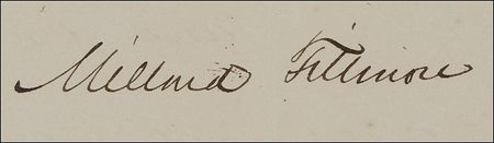 Lot #60 Millard Fillmore: President Fillmore and Secretary of State Webster grant clemency to a post office robber - Image 3