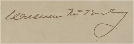 Lot #142 William McKinley: The doomed president relieves a New York merchandise appraiser of his duties - Image 2