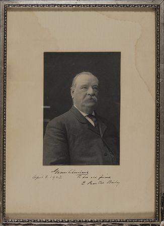 Lot #26 Grover Cleveland: The former president