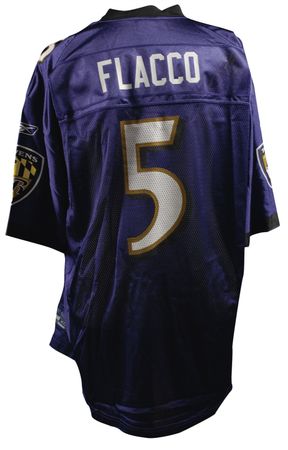 Lot #1275 Joe Flacco Football Jersey - Image 1