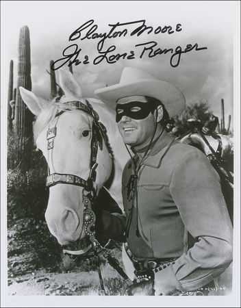 Lot #1098 Lone Ranger: Clayton Moore and Jay Silverheels Signed Photographs - Image 2