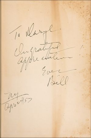 Lot #398 Bill Wilson: Bill W. signs a rare first edition of his ‘Big Book’ - Image 1