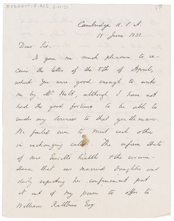 Lot #293 Edward Everett - Image 1