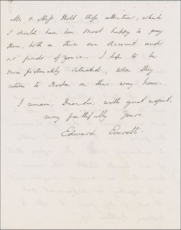 Lot #293 Edward Everett - Image 2