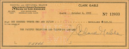 Lot #1035 Gone With the Wind: Gable and Leigh Group Lot - Image 1