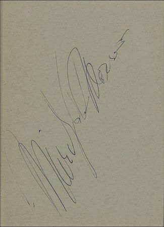 Lot #1118 Marilyn Monroe: Exceptional uninscribed signature of the screen legend - Image 2