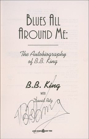 Lot #828 B. B. King Book - Image 1