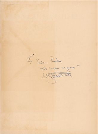 Lot #425 George C. Marshall Book - Image 1