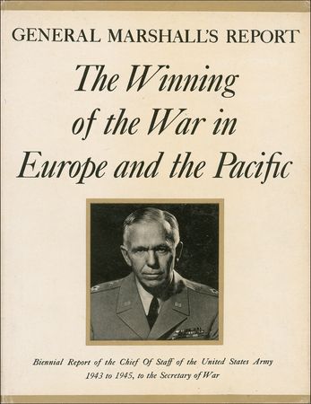 Lot #425 George C. Marshall Book - Image 2