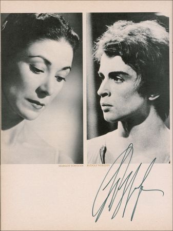 Lot #1133 Rudolf Nureyev Program - Image 1