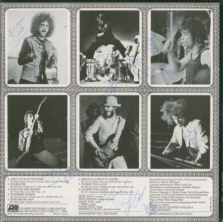 Lot #817 J. Geils Band - Image 1