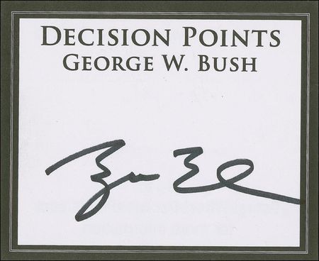 Lot #14 George W. Bush Bookplate