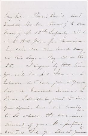 Lot #452 William T. Sherman: Sherman writes a lengthy letter to his alleged mistress - Image 3