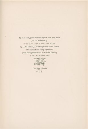 Lot #628 Edward Steichen Book - Image 1