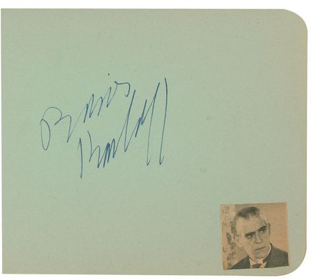 Lot #936 Autograph Albums: Fantastic collection of 900 vintage signatures including Marilyn, Bogart, Garland, Brando, Sinatra, Hepburn and hundreds of others - Image 18