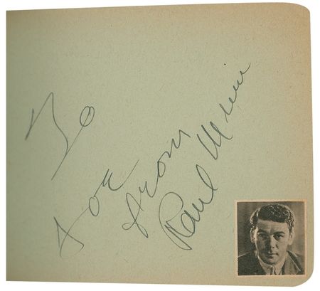 Lot #936 Autograph Albums: Fantastic collection of 900 vintage signatures including Marilyn, Bogart, Garland, Brando, Sinatra, Hepburn and hundreds of others - Image 21