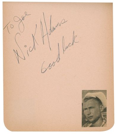 Lot #936 Autograph Albums: Fantastic collection of 900 vintage signatures including Marilyn, Bogart, Garland, Brando, Sinatra, Hepburn and hundreds of others - Image 35