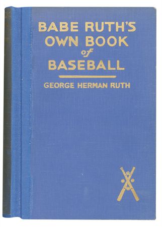 Lot #1371 Babe Ruth: The ?Bambino? signs a copy of his 1928 limited edition book on baseball - Image 2
