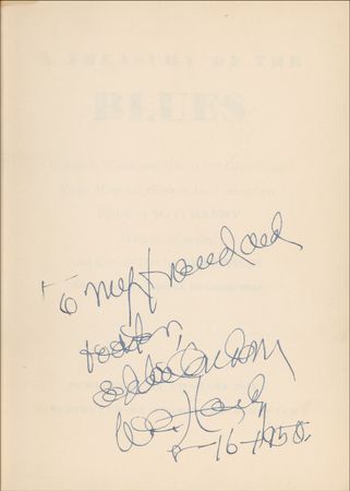 Lot #808 W. C. Handy Book - Image 1